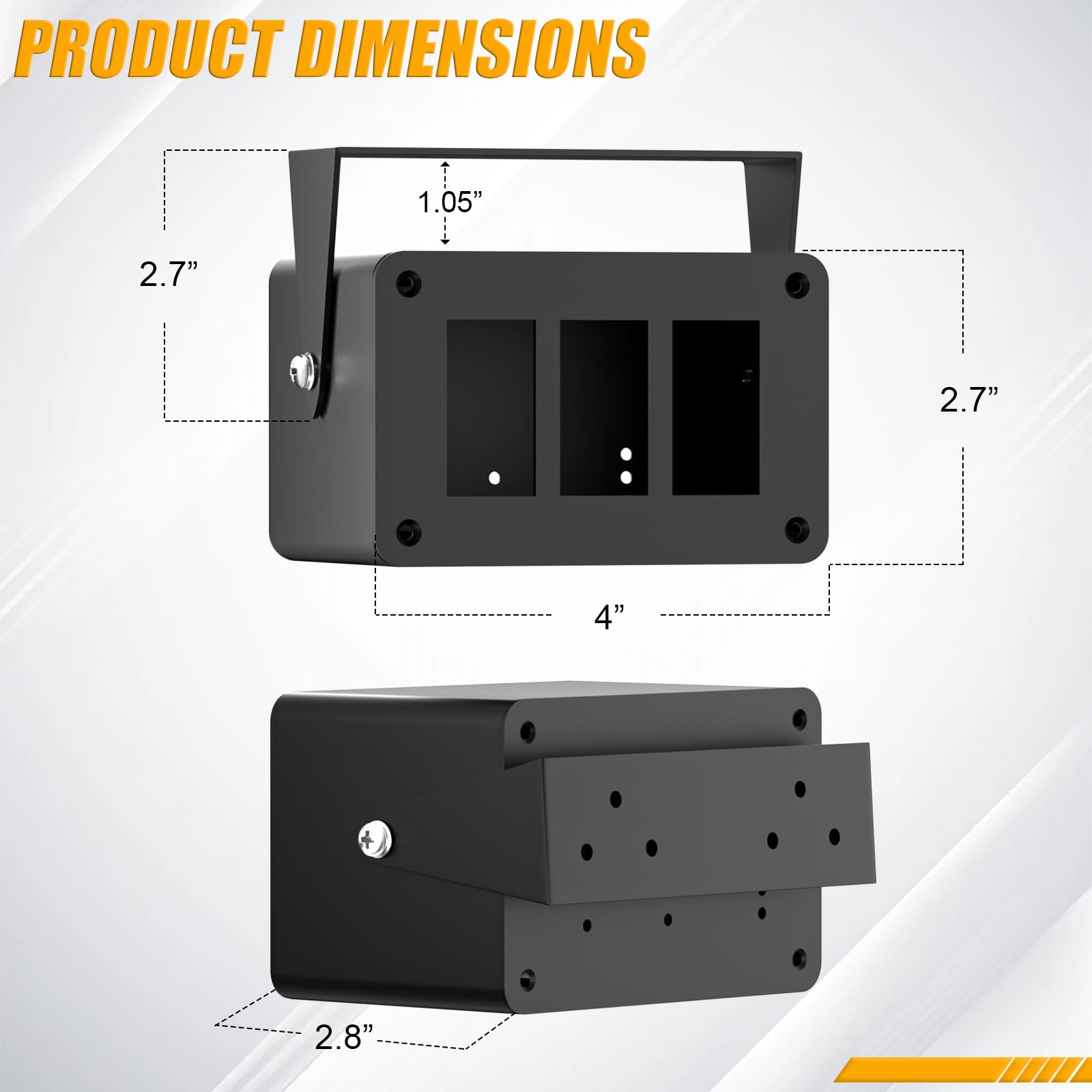 Okerny installed in a dash showing accessible switches and organized appearance benefit