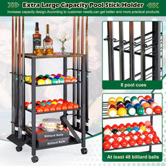 Olakee two-tier ball trays close-up displaying large 48-ball capacity benefit