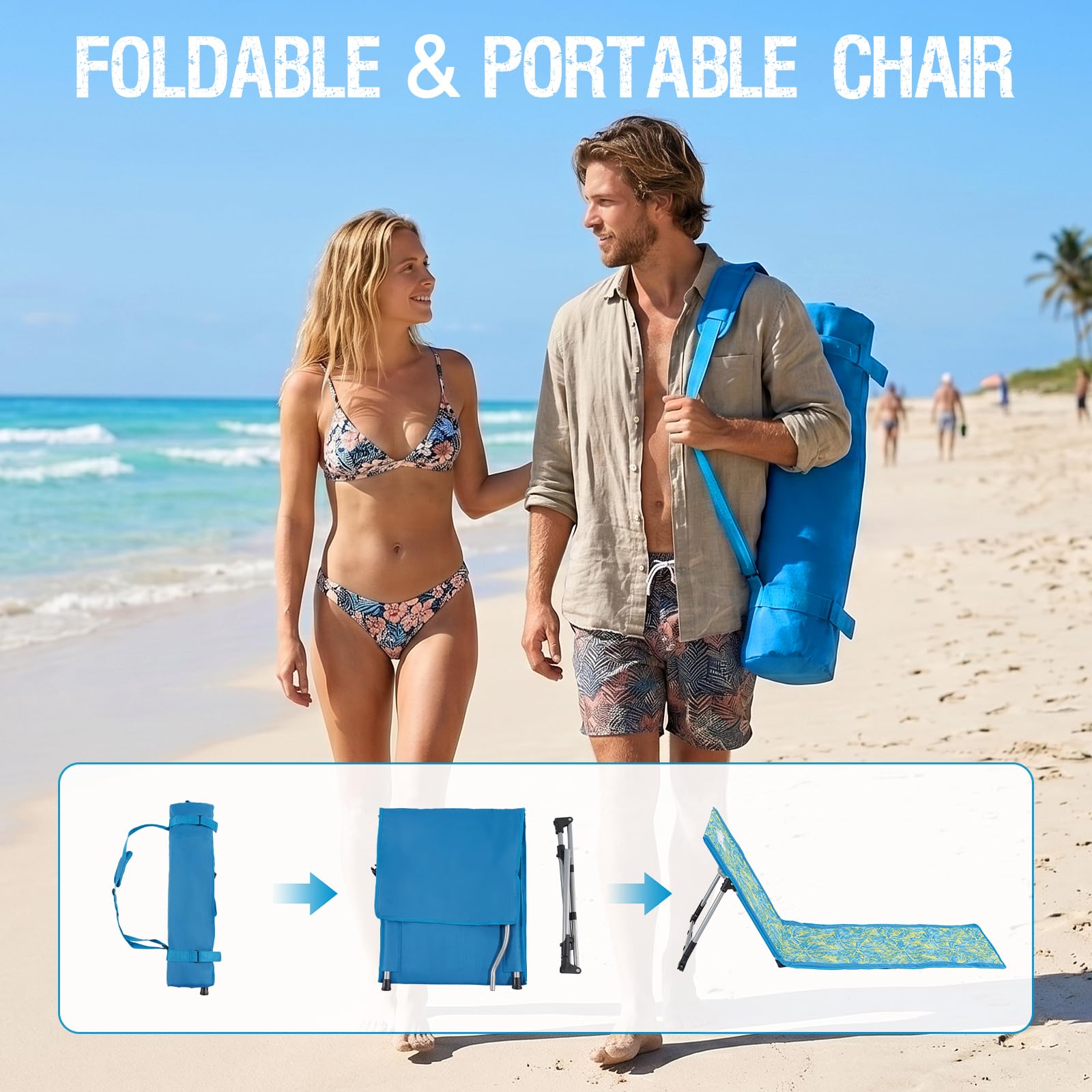 Old Bahama Bay backrest adjustment mechanism for two recline positions