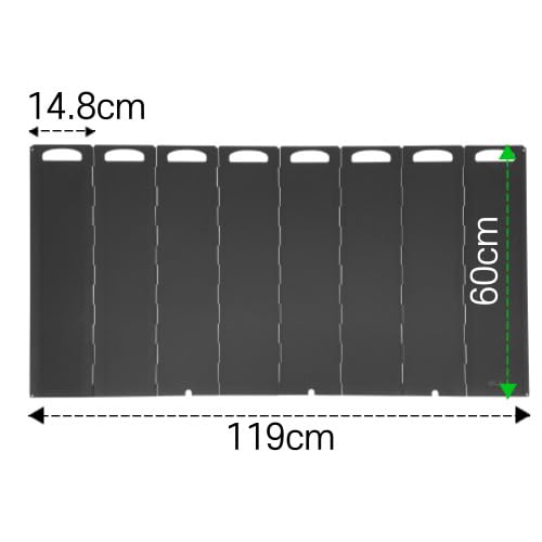 OLG windscreen packed inside a camping bag for convenient gear organization