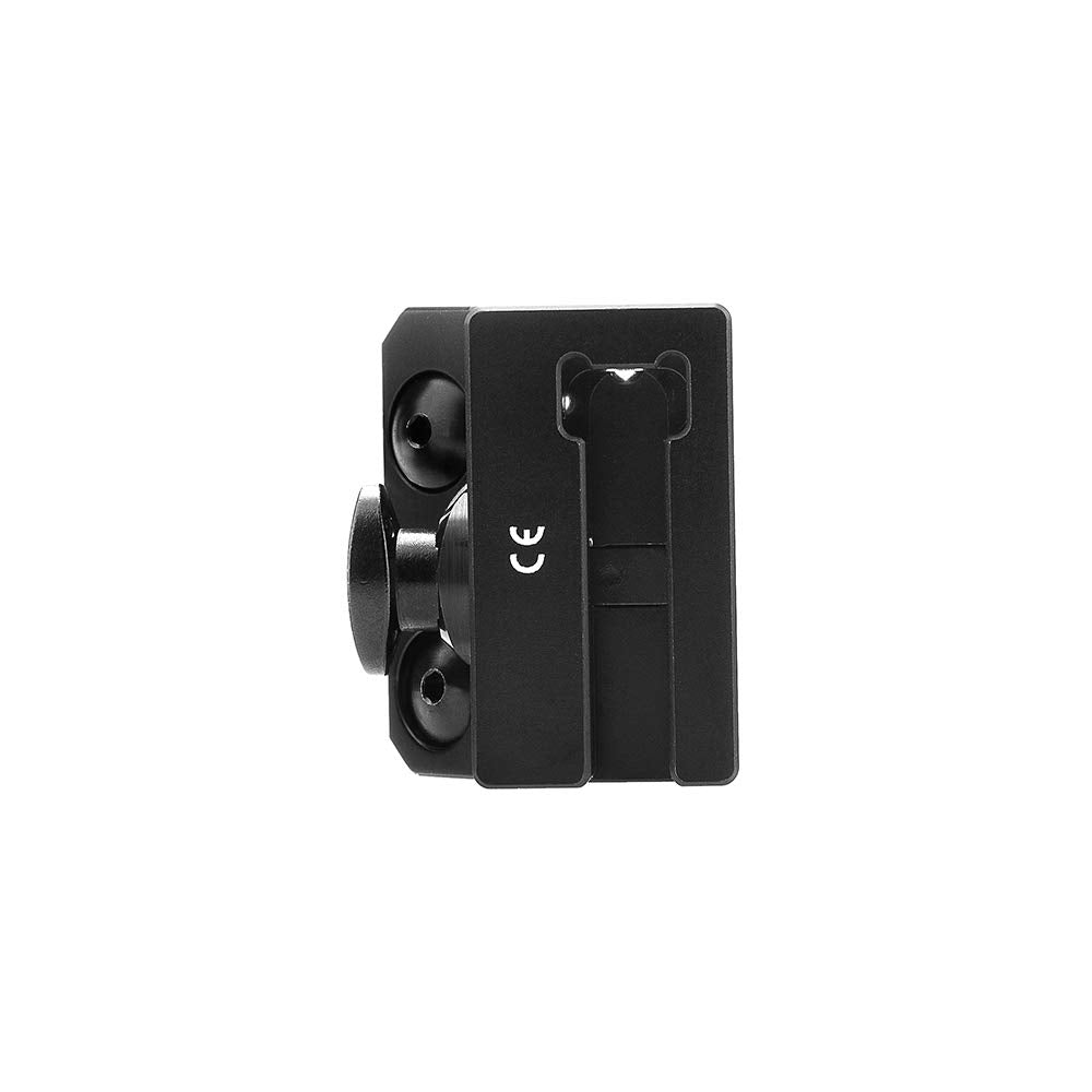 OLIGHT close-up of rotate-to-lock cam mechanism demonstrating positive lock