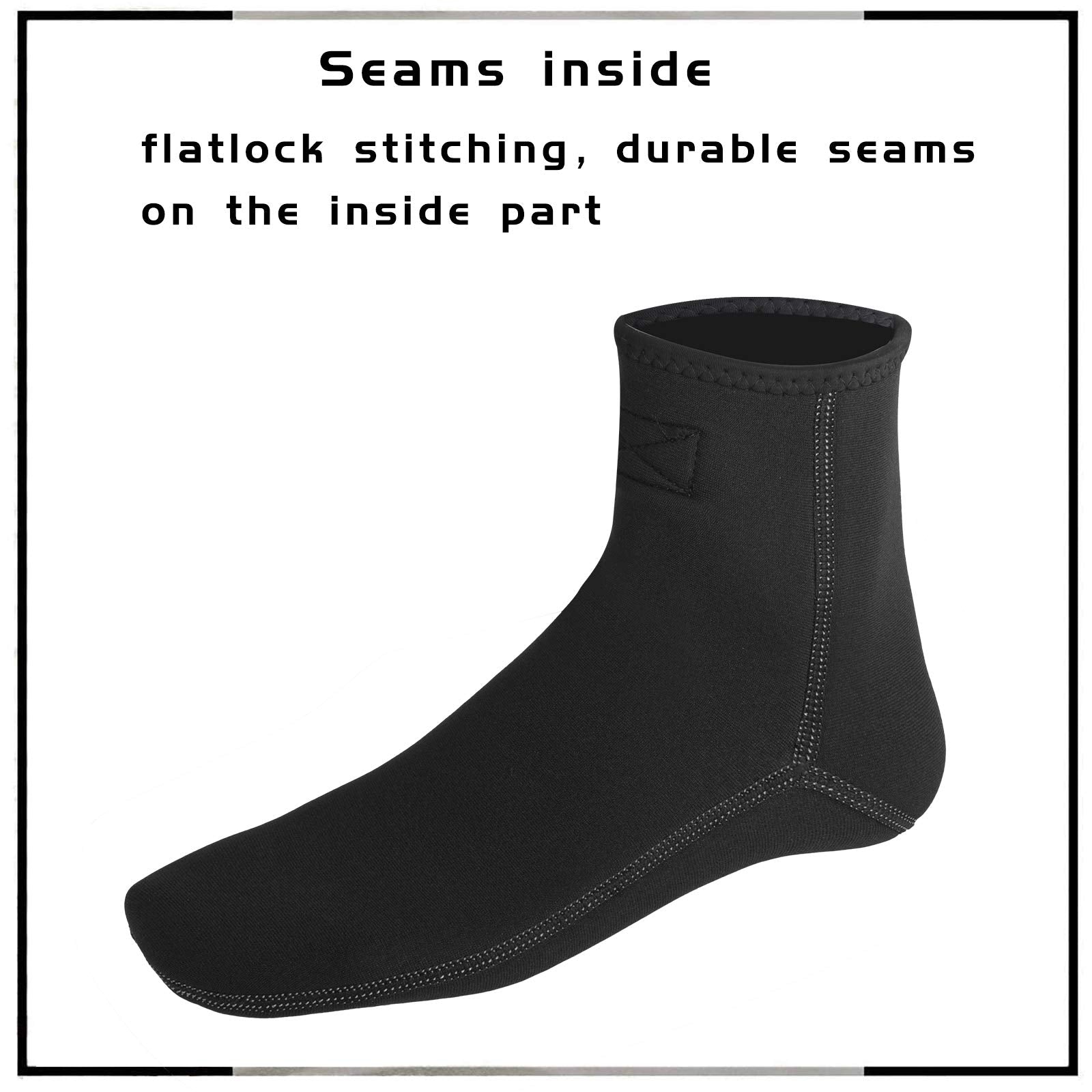 OMGear heel loop and adjustable strap detail for easy on/off and secure fit