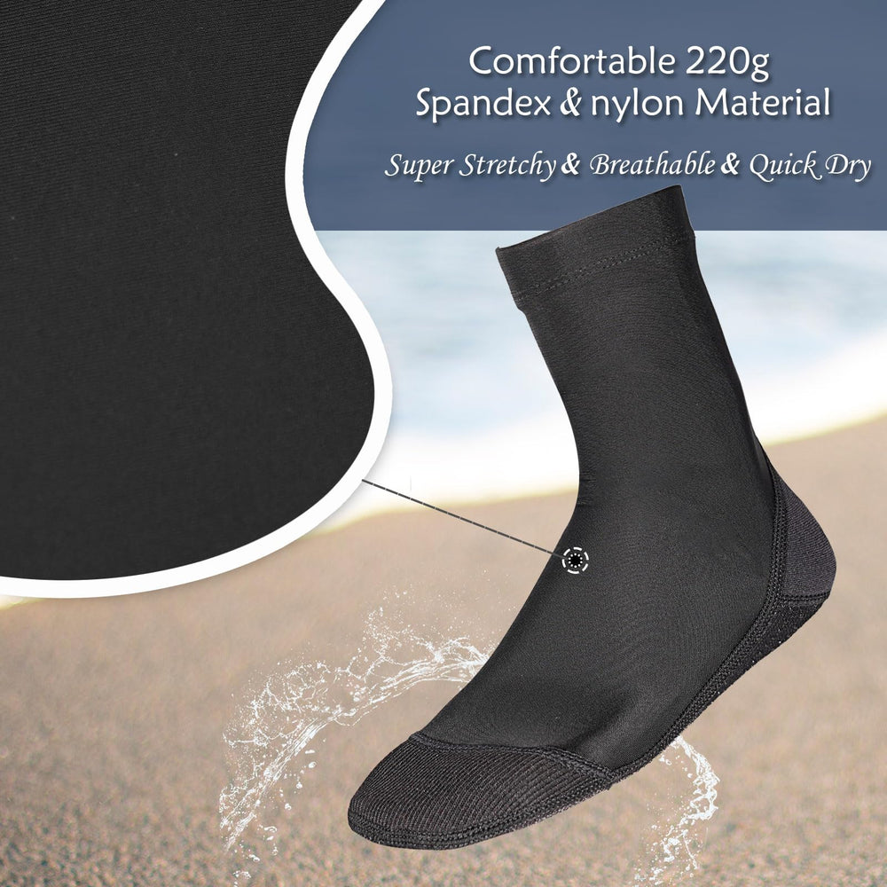 OMGear sole detail with rubber print for strong grip on wet surfaces benefit