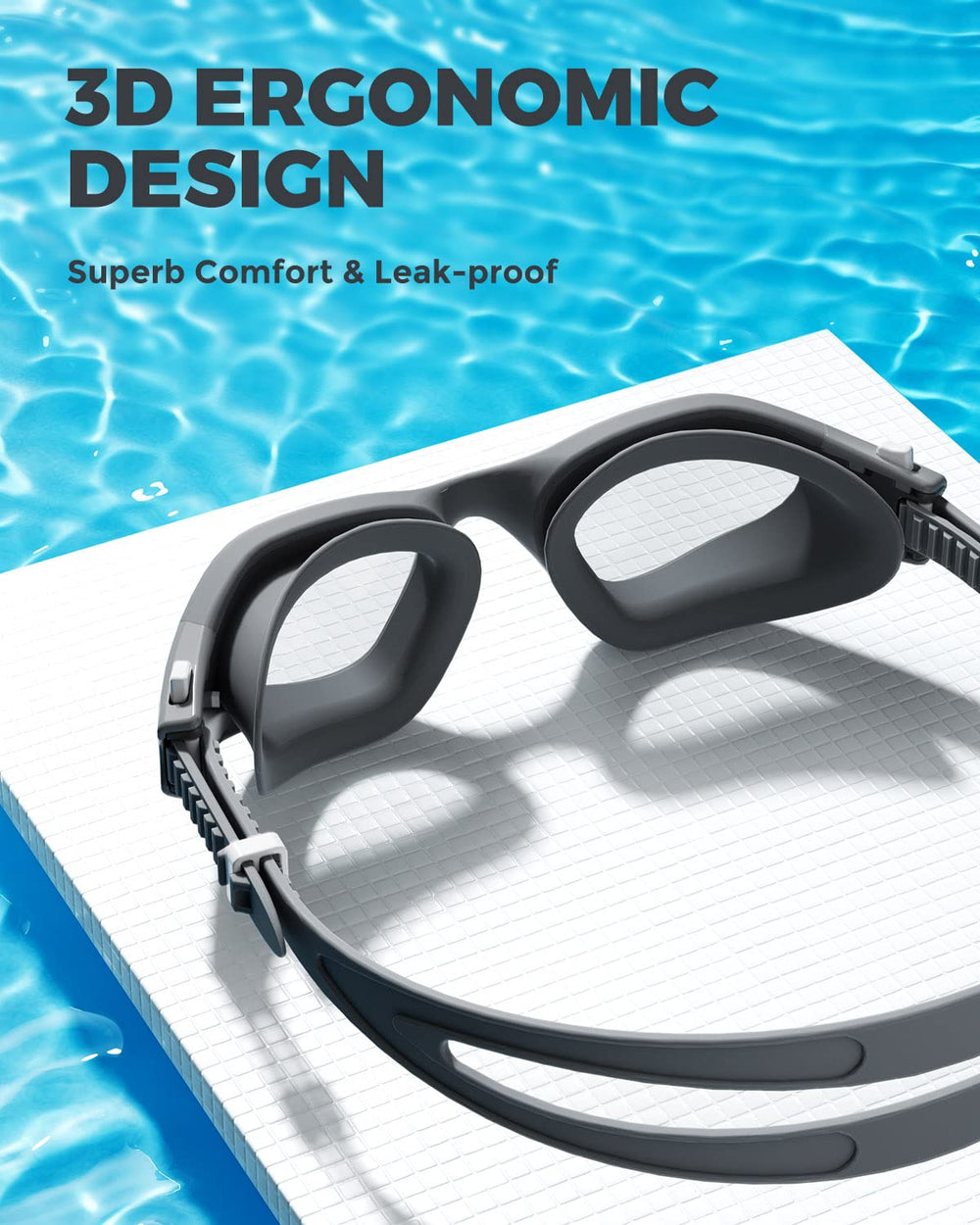 OMID P2 Lite close-up of soft silicone gasket showing pressure distribution benefit