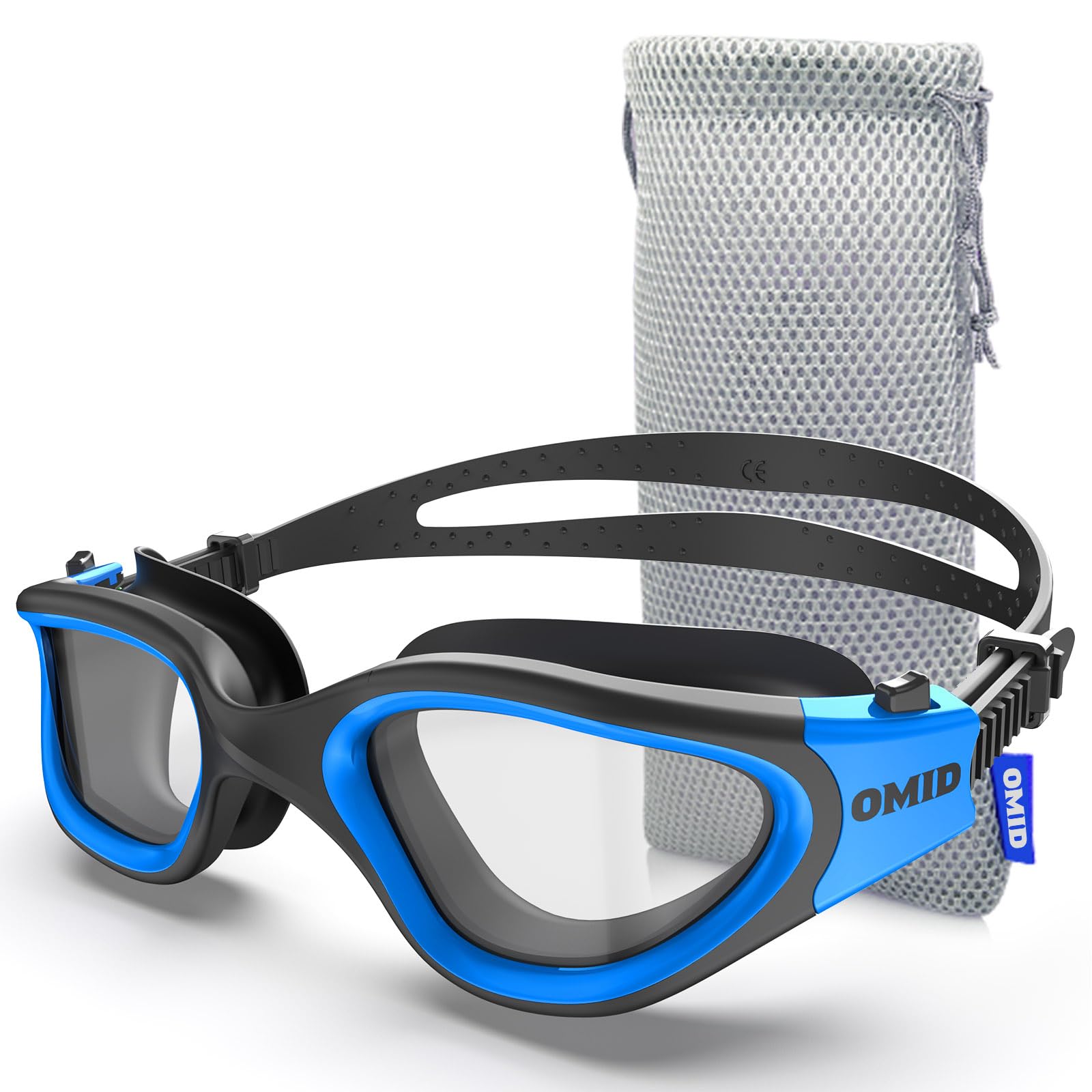 OMID P2 Lite front view showing clear lens and slim frame for better visibility