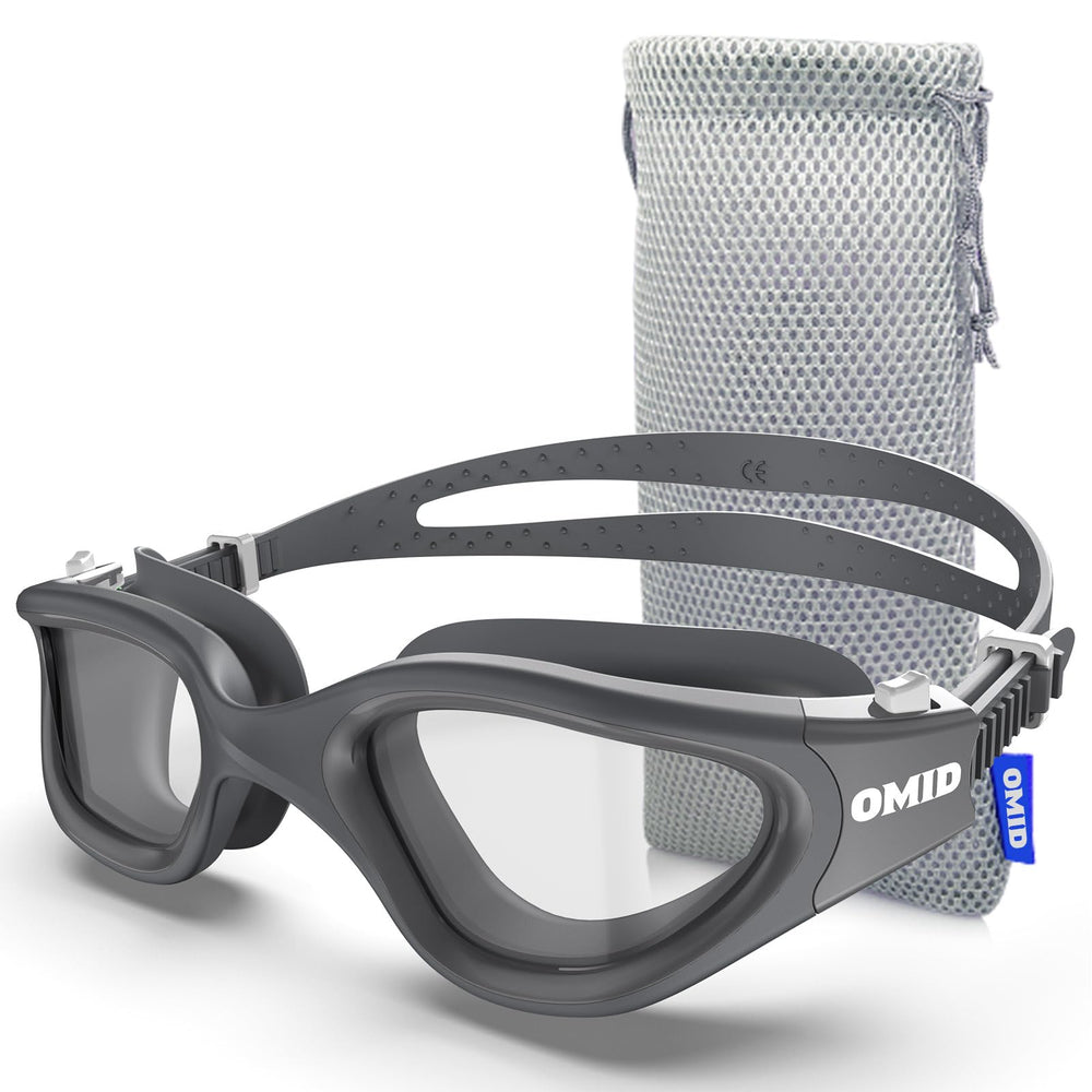 OMID P2 Lite front view showing clean lens and secure seal benefit clear vision