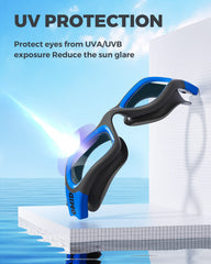 OMID P2 Lite lens close-up highlighting anti-fog coating for clearer underwater sight
