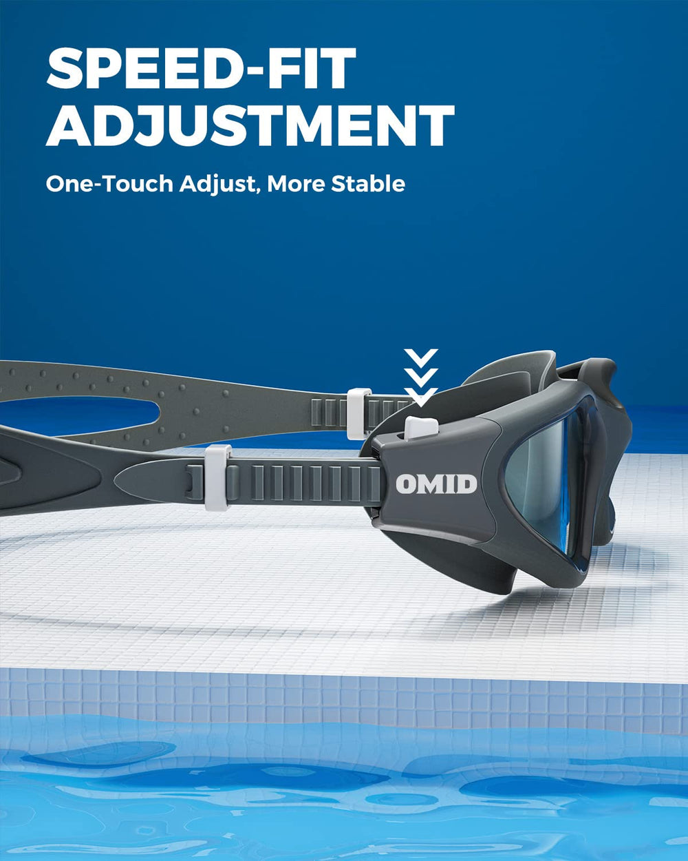 OMID P2 Lite beside ruler showing size and scale benefit suitable for teens and adults