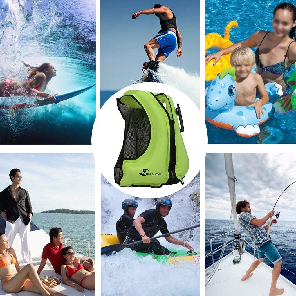 OMOUBOI lifestyle image at beach snorkeling showing ease of use benefit