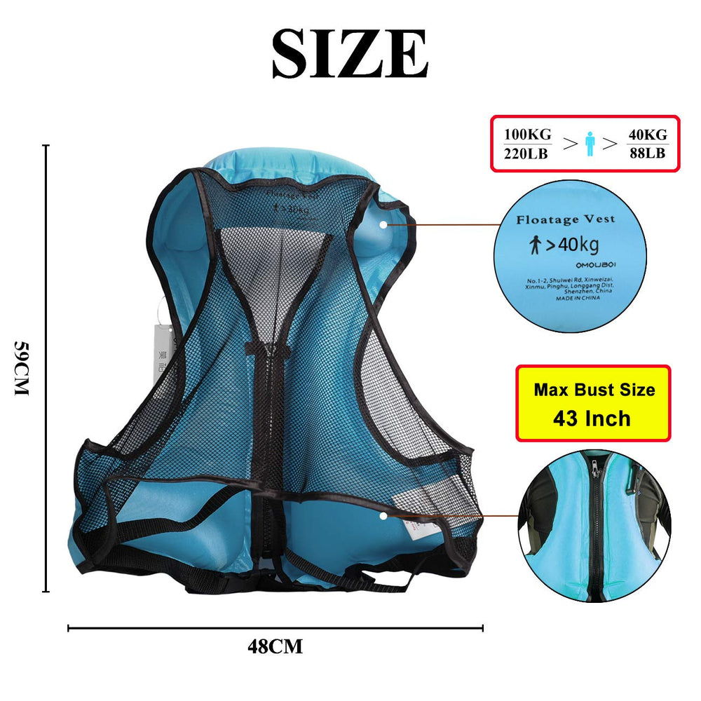 OMOUBOI zipper and rolled-edge collar detail for comfort and durable wear