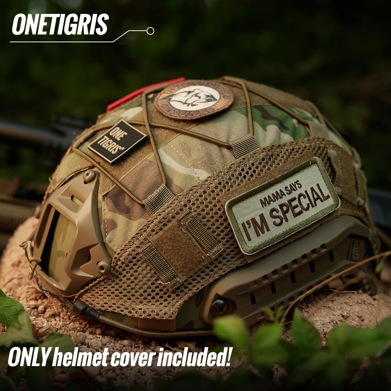 ONETIGRIS scale comparison with Ops-Core L/XL helmet for fit