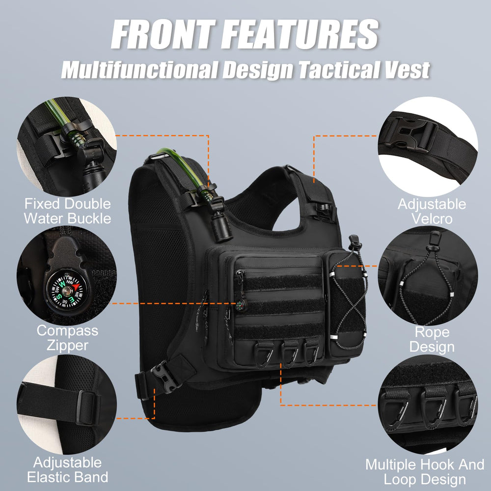 ONETOALL hose clip and mouthpiece positioned for easy hydration
