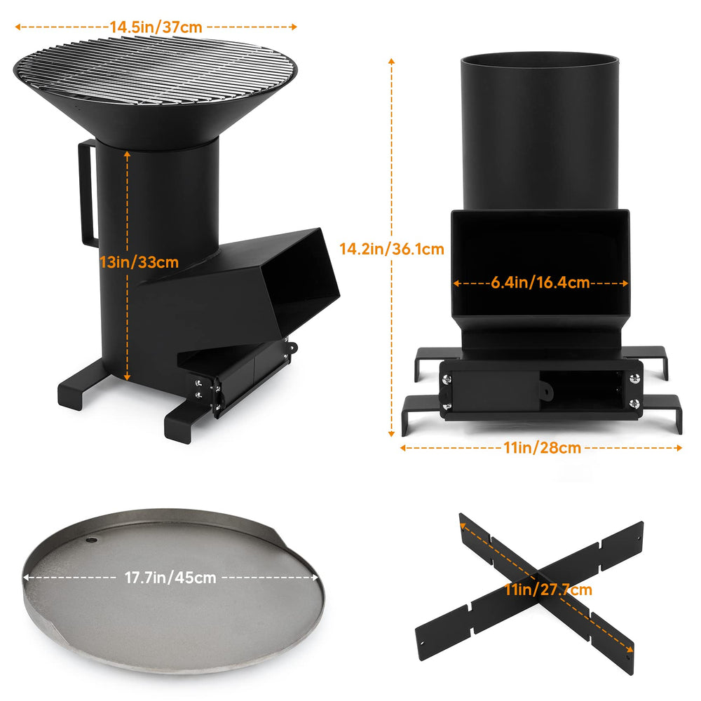 ONLYFIRE GRILLS stainless-steel grate detail showing strong grill support for meats