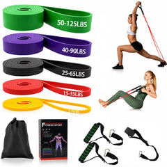 ONYXARAEL front packaging showing complete resistance band set and portability benefit