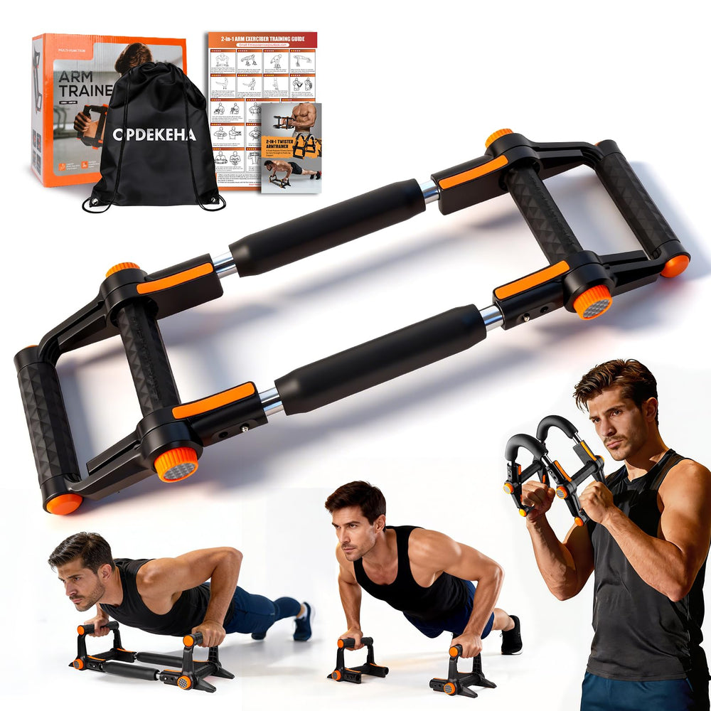 OPDEKEHA front packaging showing complete twister arm trainer kit and benefits