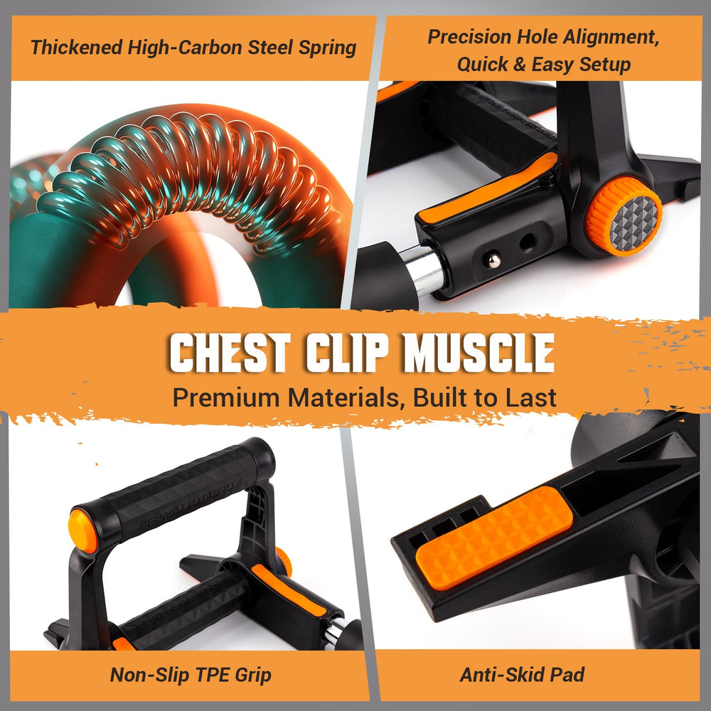 OPDEKEHA split pushup configuration demonstration for unilateral chest work