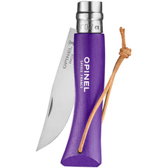OPINEL Virobloc locking collar detail demonstrating secure blade lock