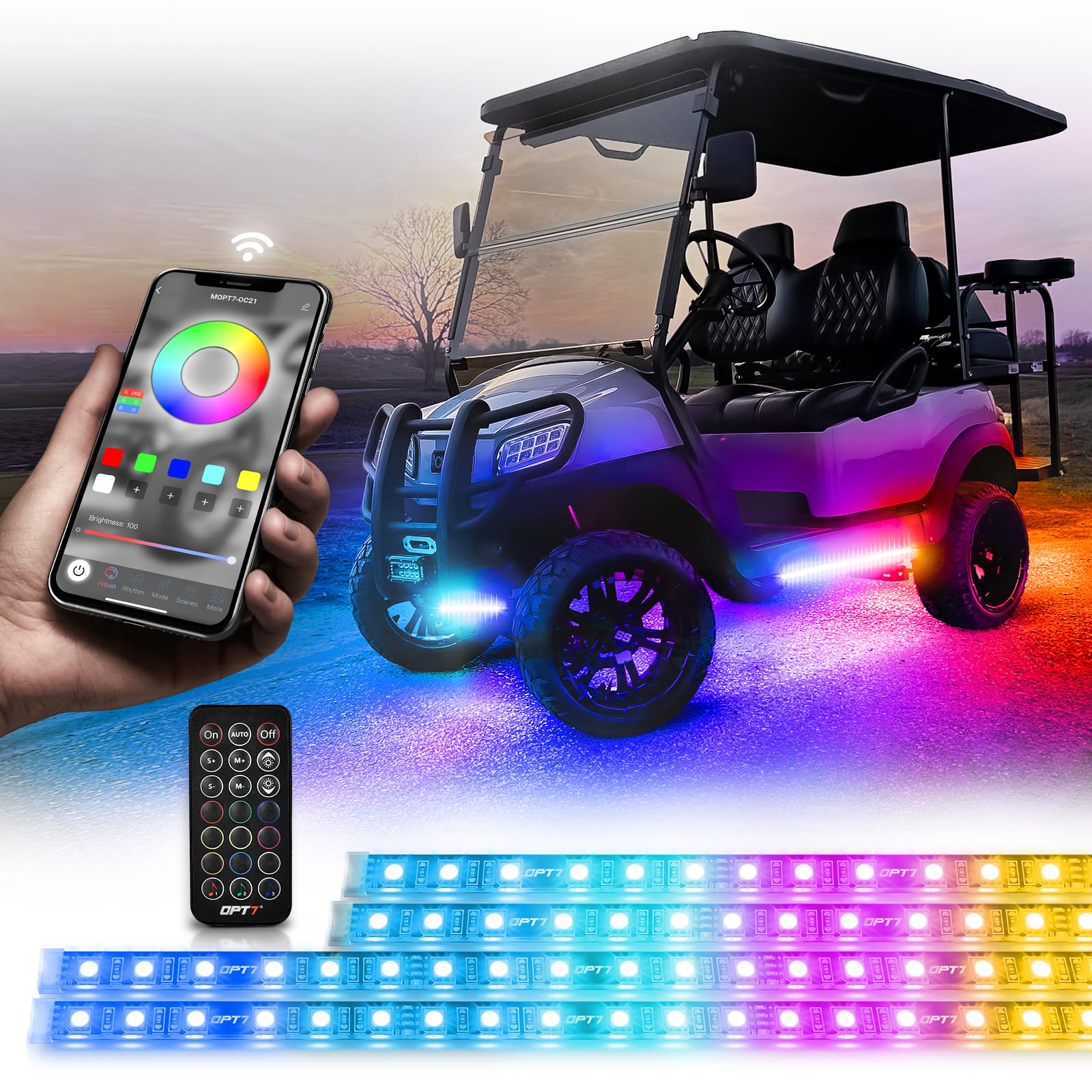 OPT7 Aura waterproof seal detail for weather-resistant protection