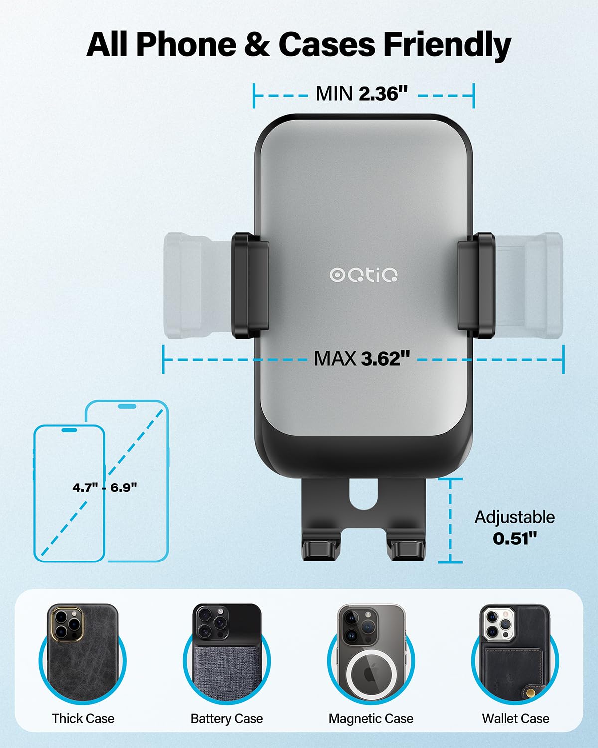OQTIQ mounted phone displaying navigation for safer paddling