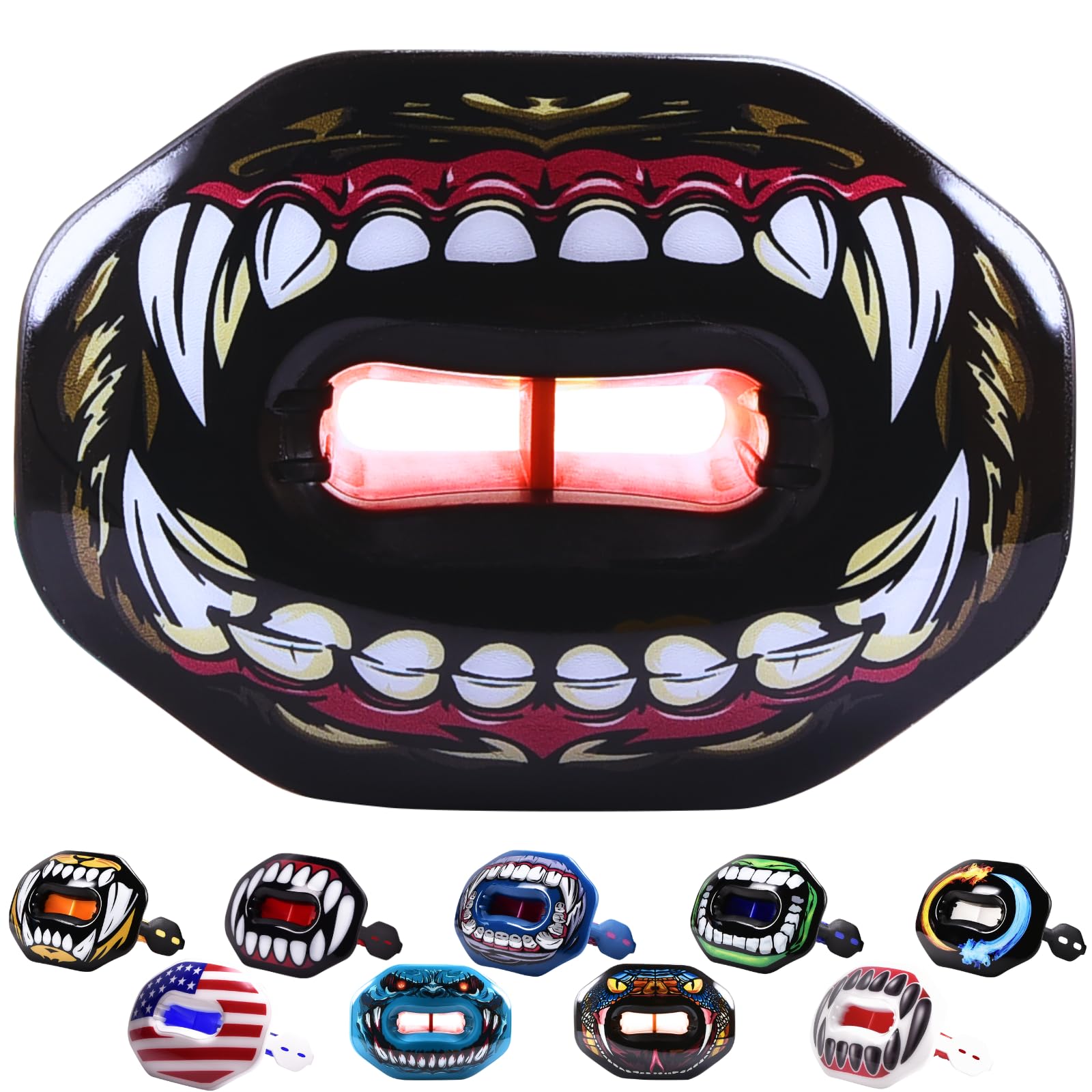 Oral Mart Fierce Bear front view showing bold design and immediate fit