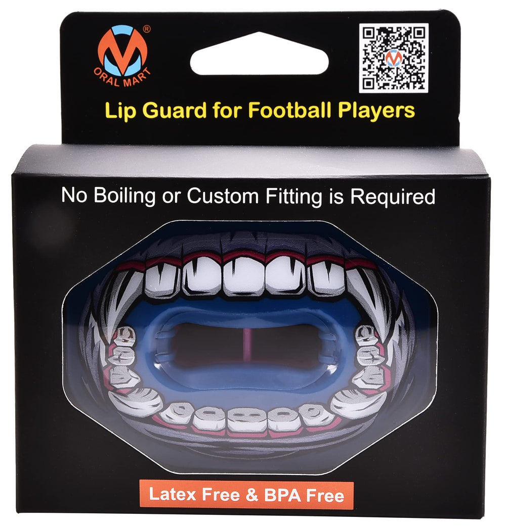 Oral Mart packaging showing included detachable strap and instant-fit ready-to-wear benefit
