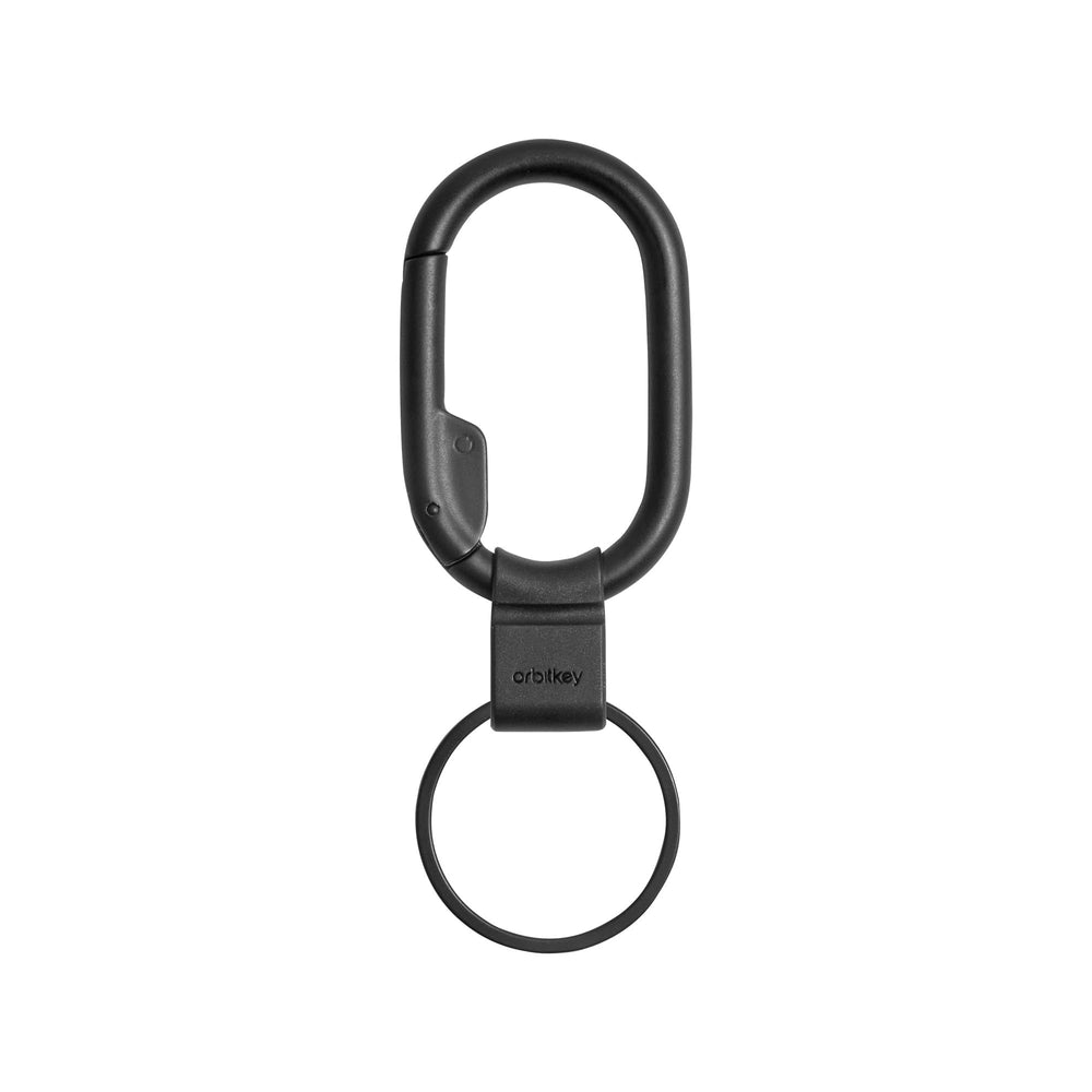 Orbitkey Clip Mini black matte finish detail resisting scratches and wear