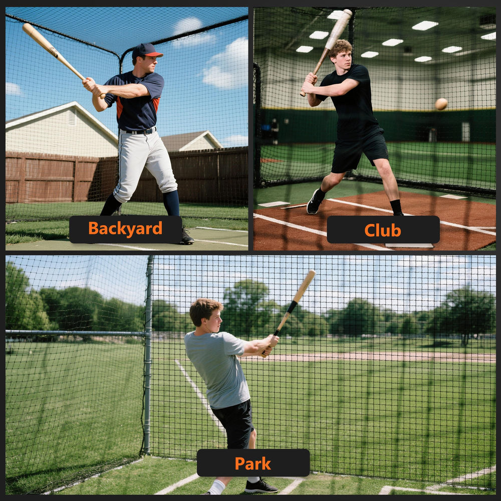 ORIENGEAR player hitting inside net demonstrating reliable ball containment