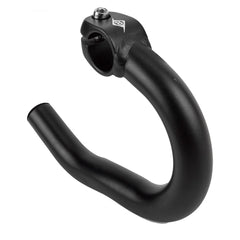 Origin8 drop ends front profile on flat bar showing added lower grip and control
