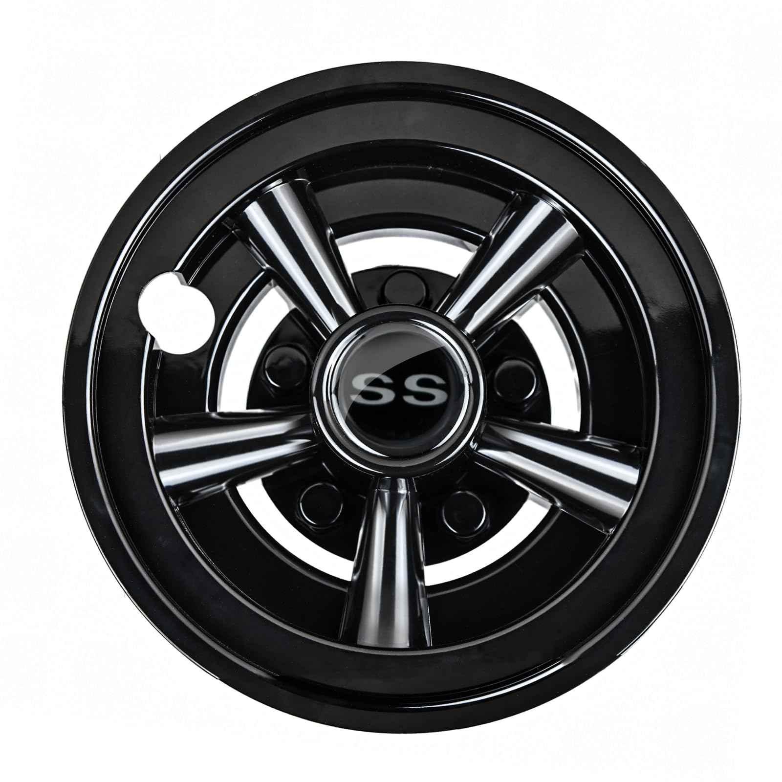 Orle Oko close-up of five-spoke detail highlighting texture and realistic mag-wheel look