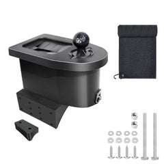 Orle Oko front view mounted on cart showing secure bracket and accessibility