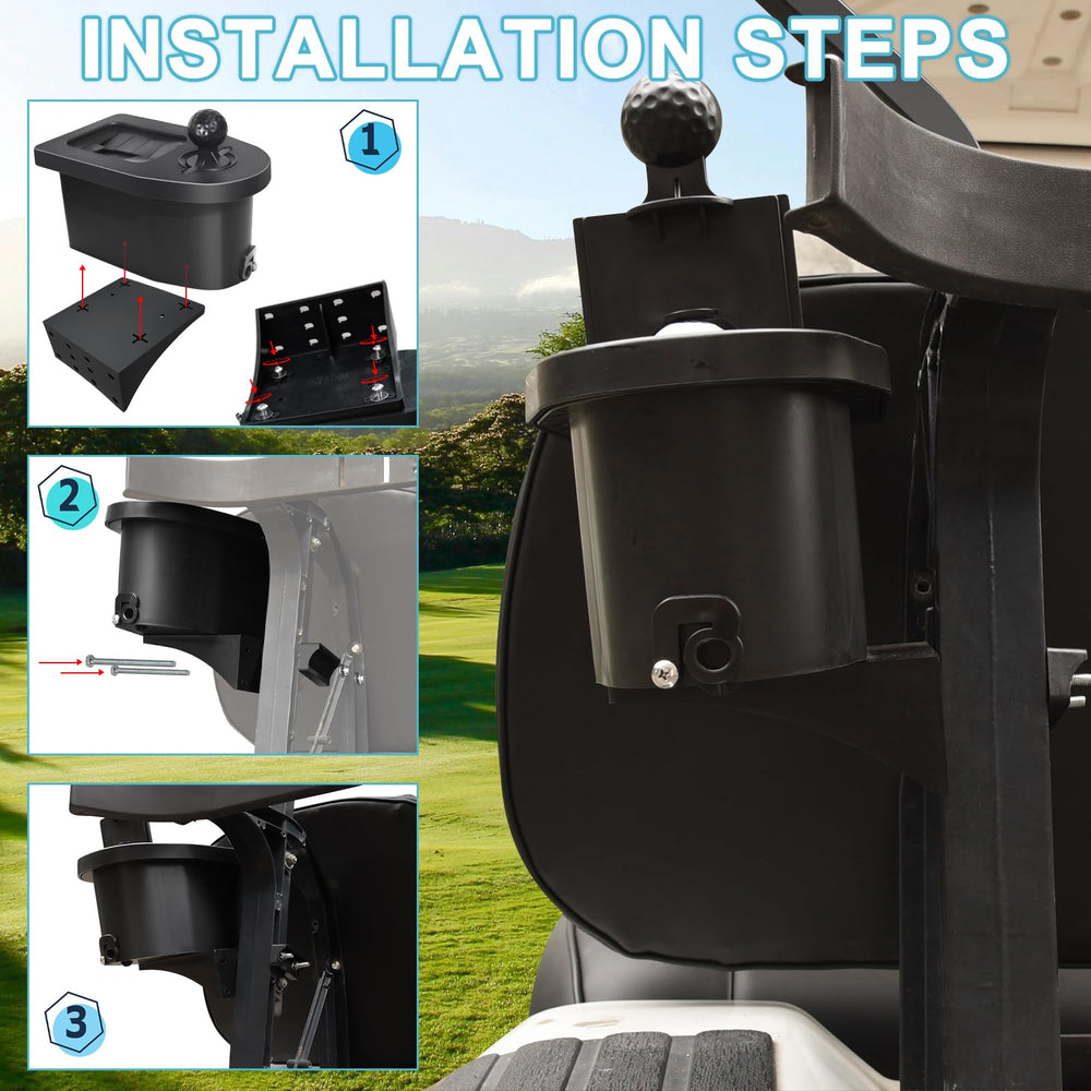 Orle Oko side profile on cart rail showing stable universal mounting bracket