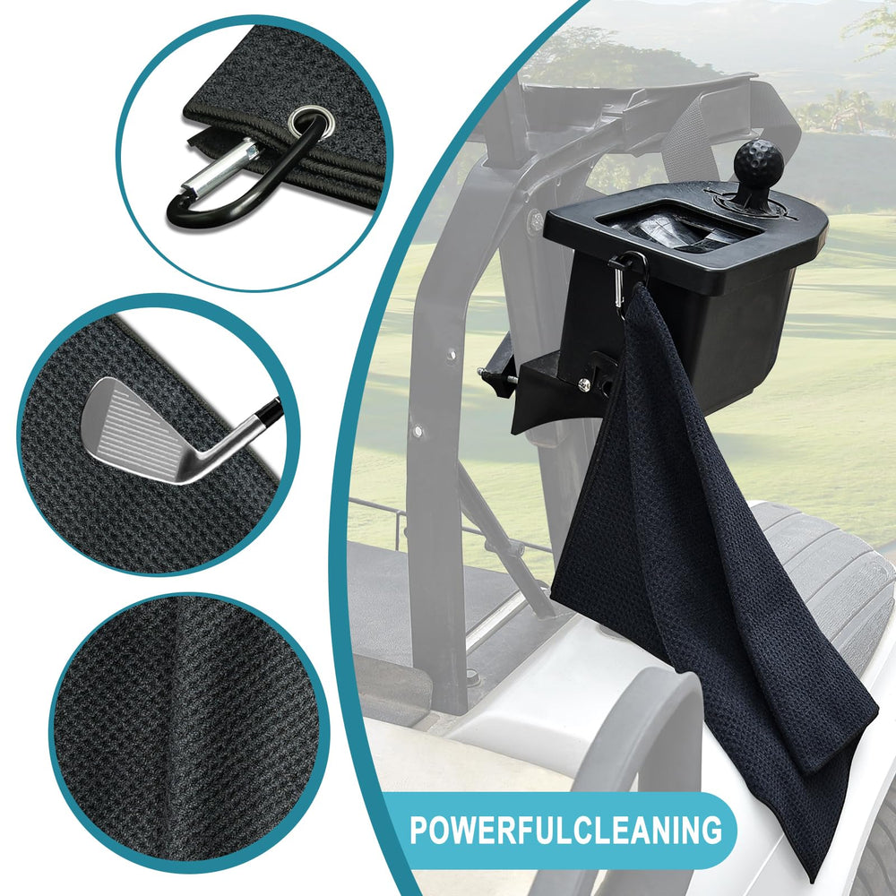 Orle Oko folded towel detail showing absorbent microfiber for fast drying