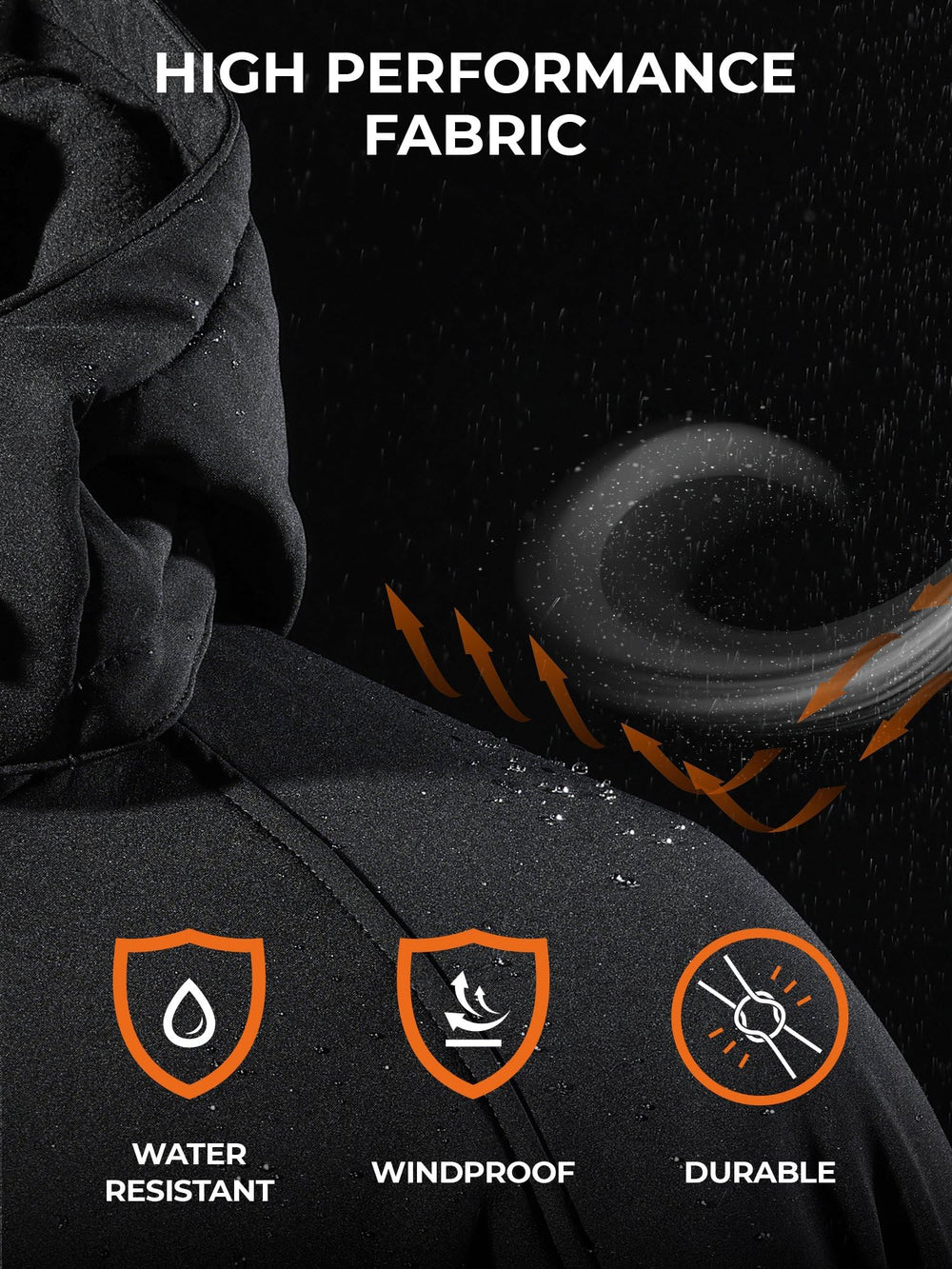 ORORO removable battery pack and connector for safe charging convenience