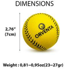 ORVENTA foam close-up highlighting soft texture and tear-resistant surface