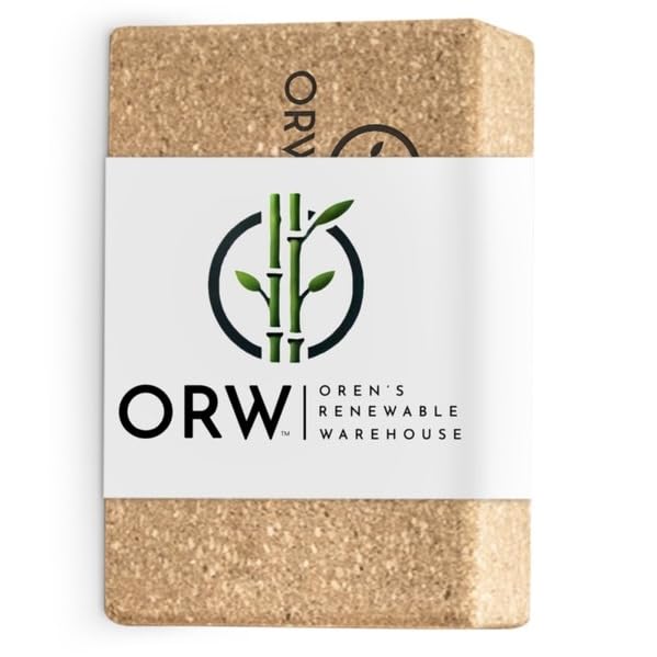 ORW cork block front view showing firm support and clean finish