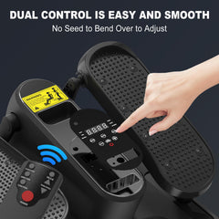 OSCILLATING SLIM pedal close-up with acupressure texture improves foot comfort