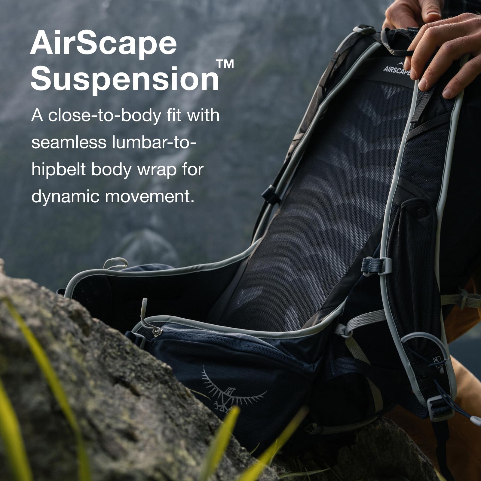 Osprey Talon internal padded laptop sleeve protecting electronics during travel