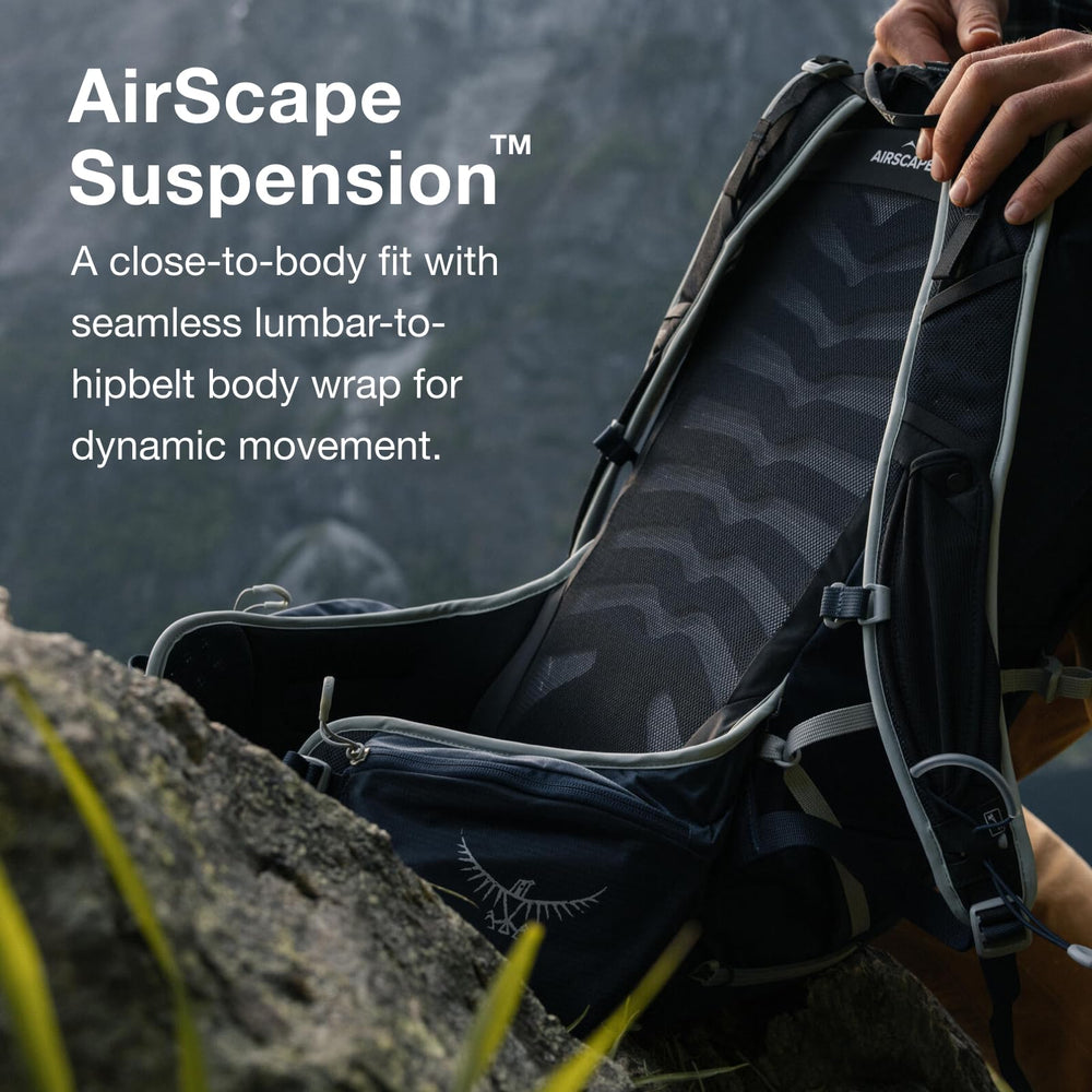 Osprey Talon internal padded laptop sleeve protecting electronics during travel