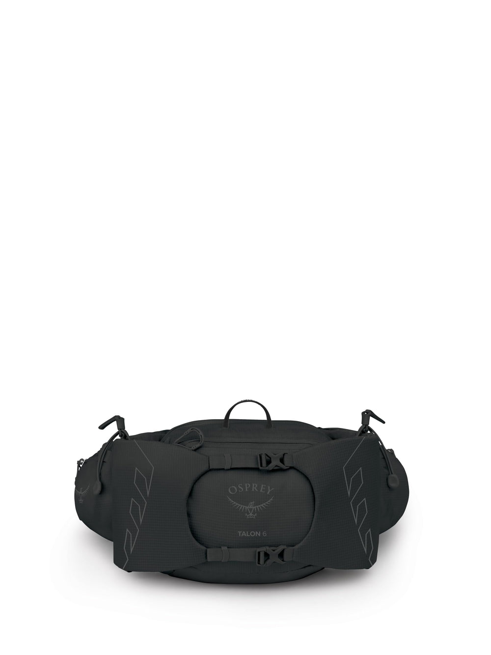 Osprey Talon 6L main compartment open with organized storage benefit