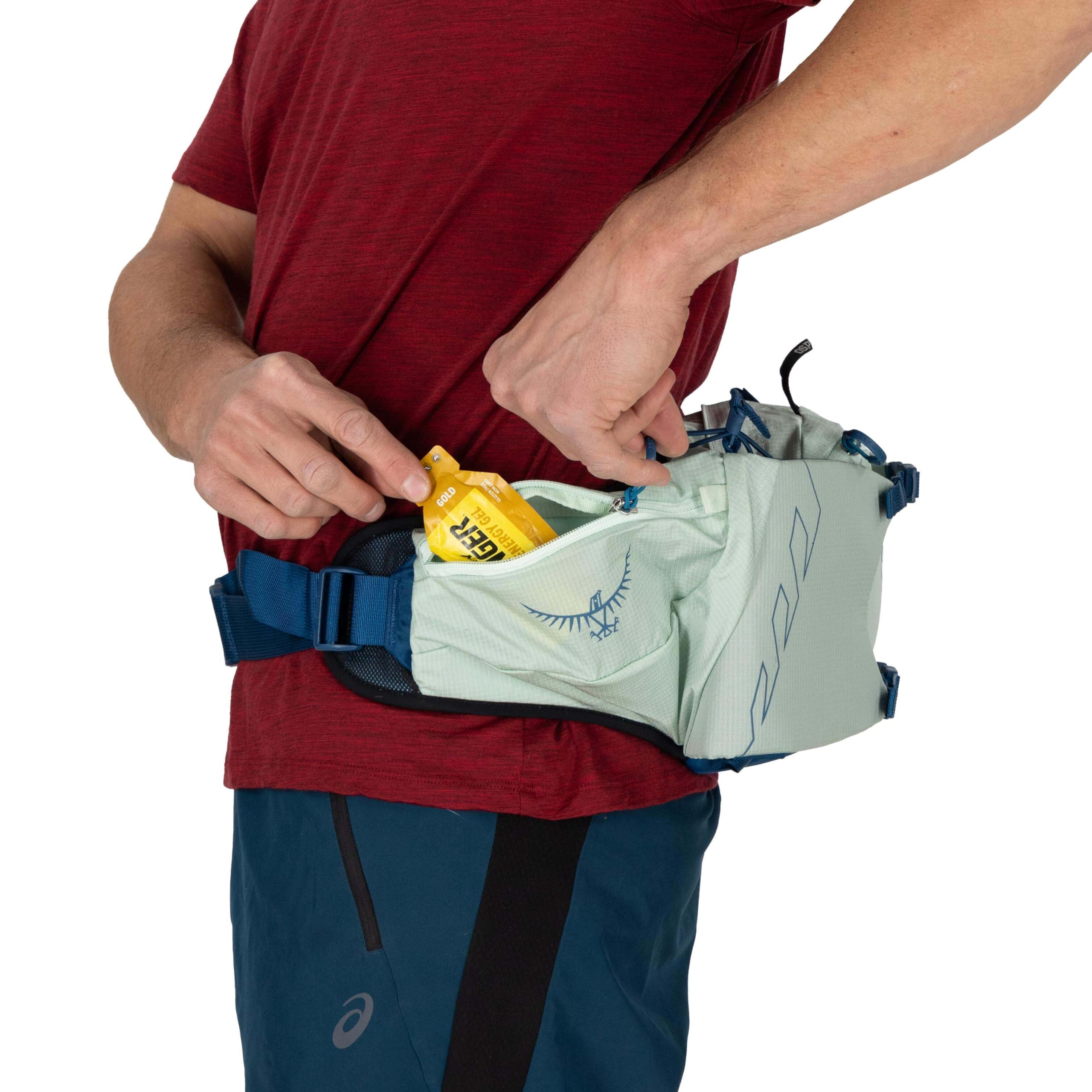 Osprey Talon 6L worn on model showing scale and comfortable fit