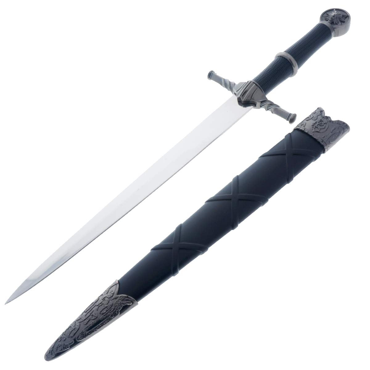 Otakumod front view of short sword showing full design and display benefit