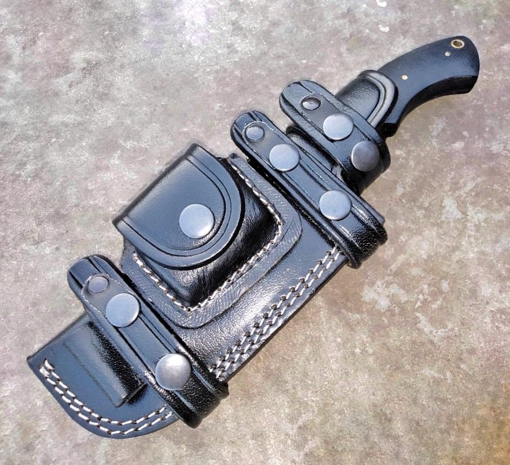 Ottoza tracker front profile showing full-tang strength and balanced design