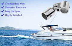 OUBULU deck hinge with quick-release pin showing easy removal and fast operation