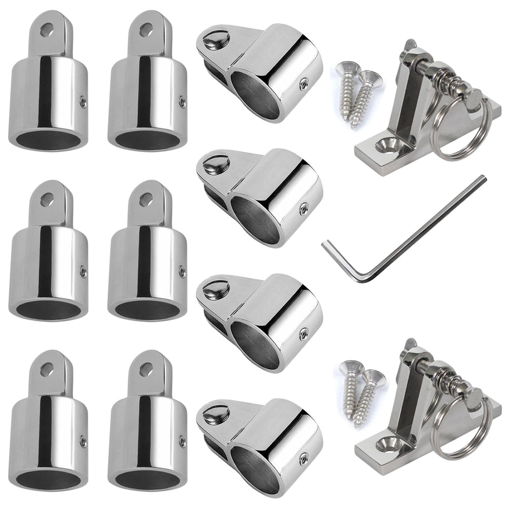 OUBULU front view of complete 12-piece kit showing polished fittings and ready-to-install benefit