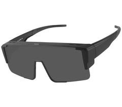 OULAIQI front view fit-over sunglasses showing full-coverage benefit