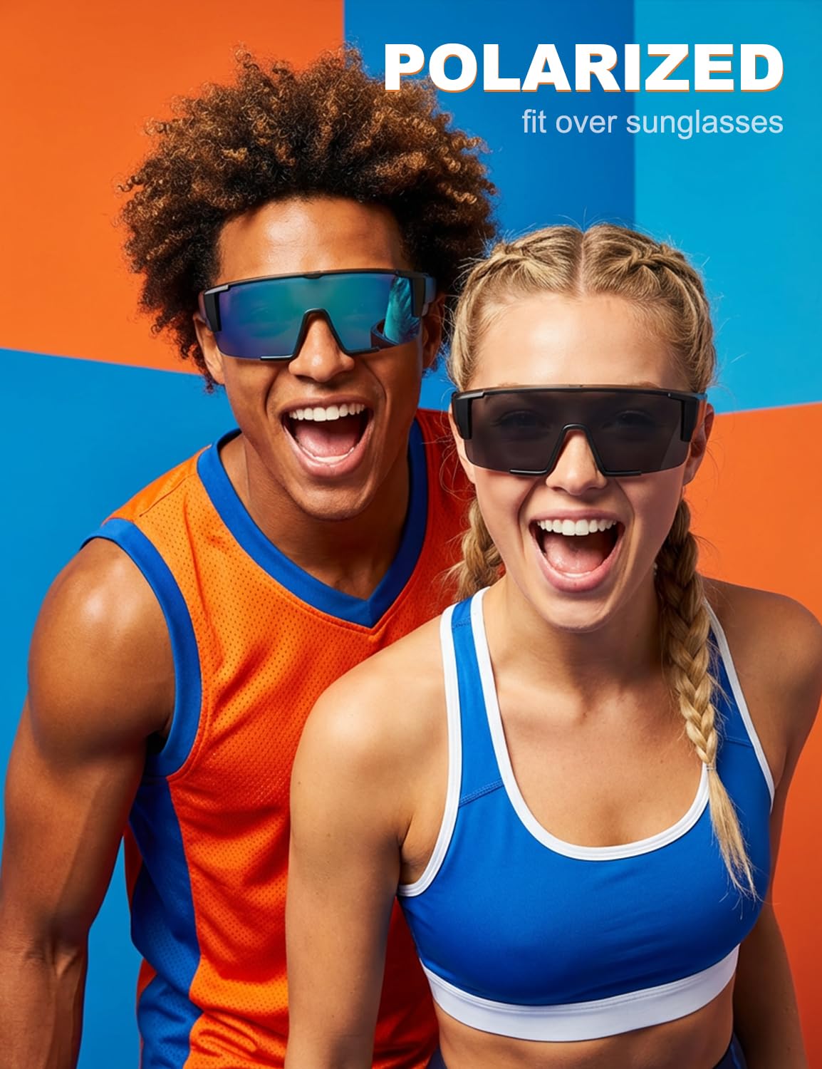 OULAIQI polarized lens close-up reducing glare for clearer vision