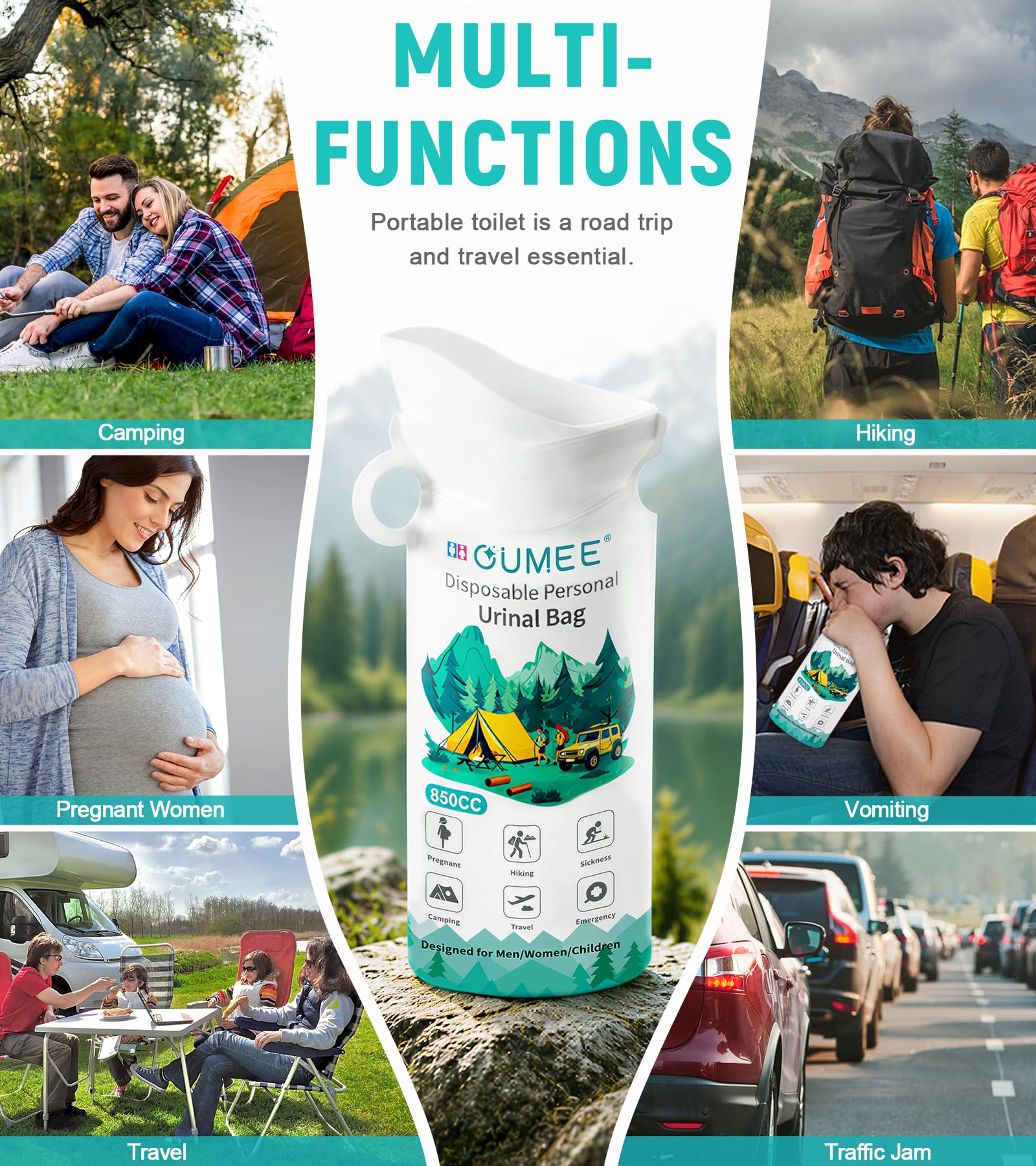OUMEE folded pocket portability ideal for travel and quick access