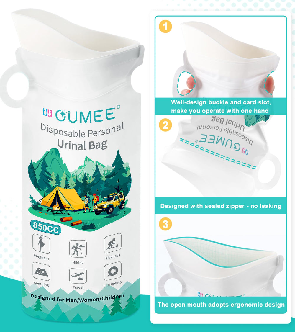OUMEE sealed zipper leakproof detail for secure transport