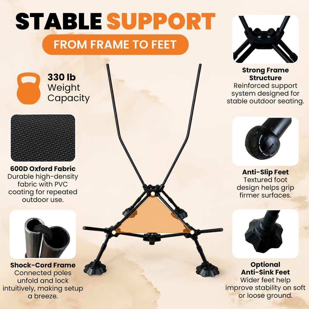 Outdoor Guardian packed in carry bag with backpack straps for easy transport