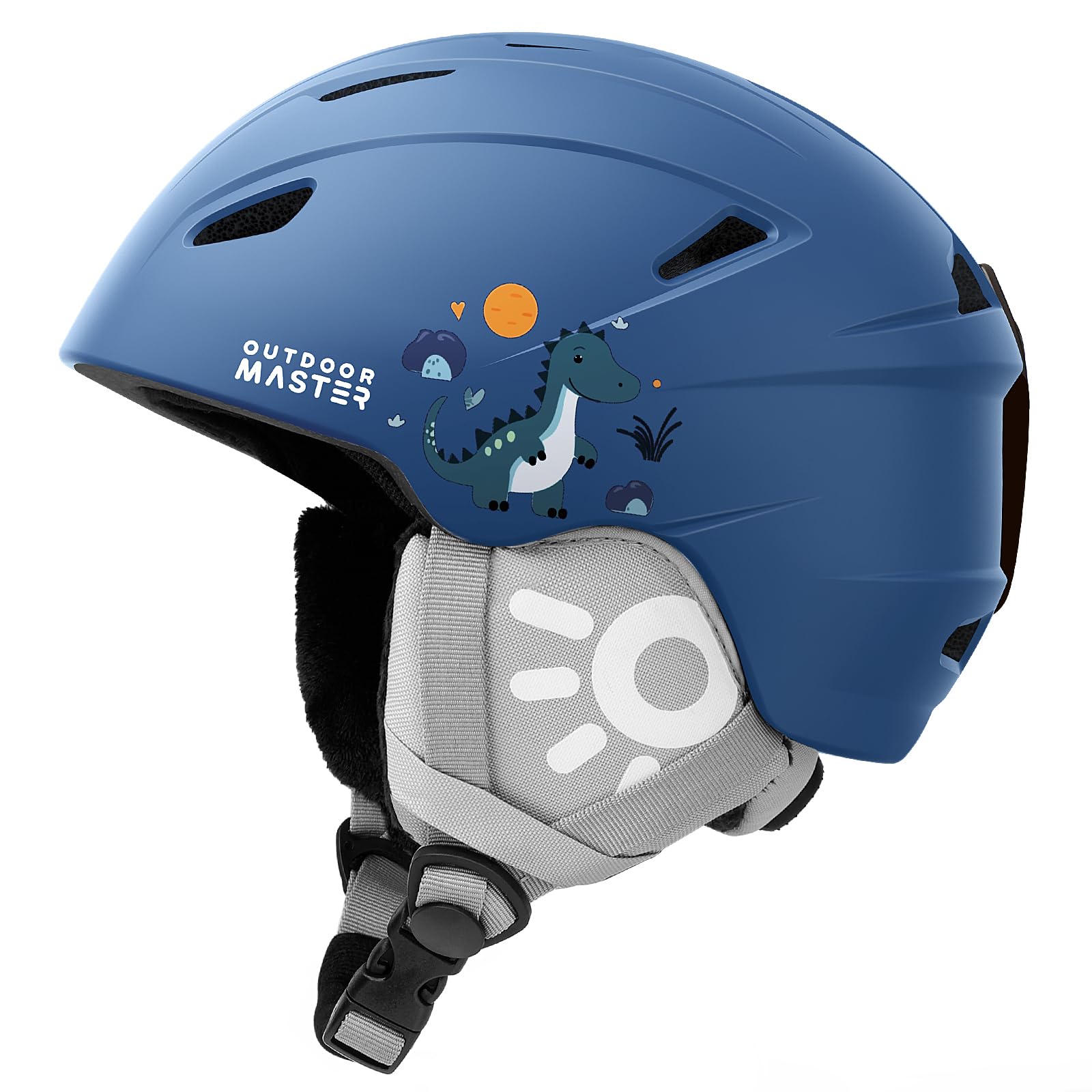 OutdoorMaster Anoa front view showing hard shell and playful color, promoting protection